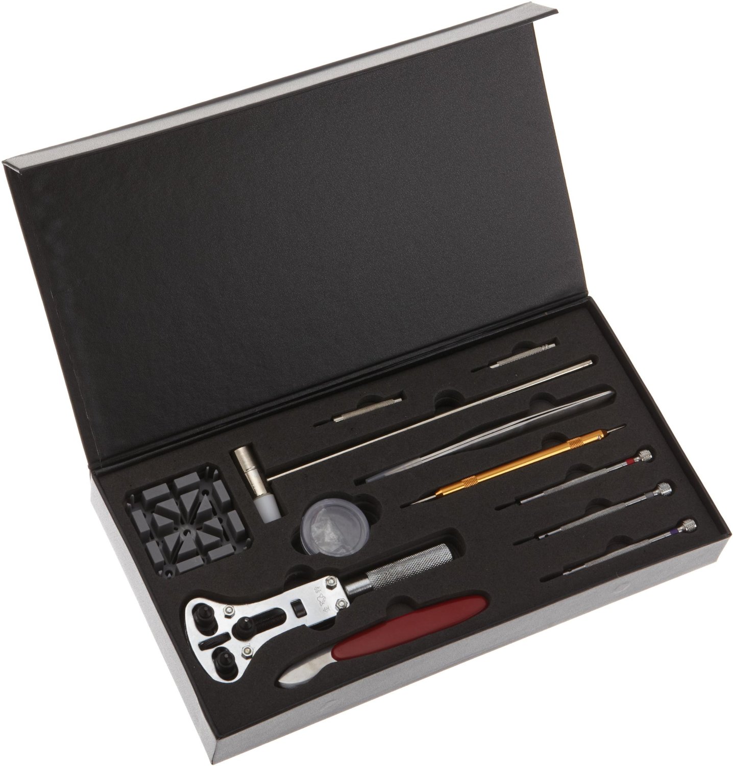 Paylak TSA9007, Watch Repair Tool Kit with Battery Changing, Watch 
